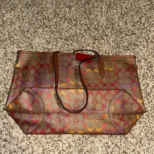 Coach city tote bag & matching wallet